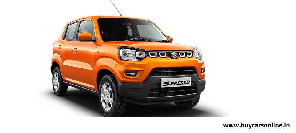 Maruti Suzuki S-presso Orange